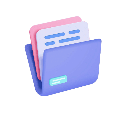 3d-folder-paper-management-file-accounting-document-efficient-work-project-plan-concept-document-minimal-folder-with-parchment-3d-paperwork-icon-signs-vector-render-illustration