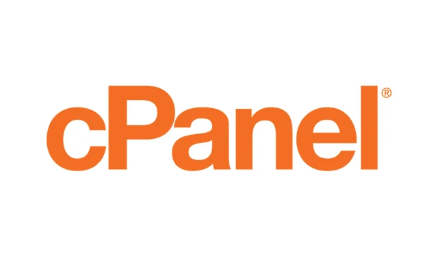 cPanel logo, the hosting control panel included with InfaCloud hosting