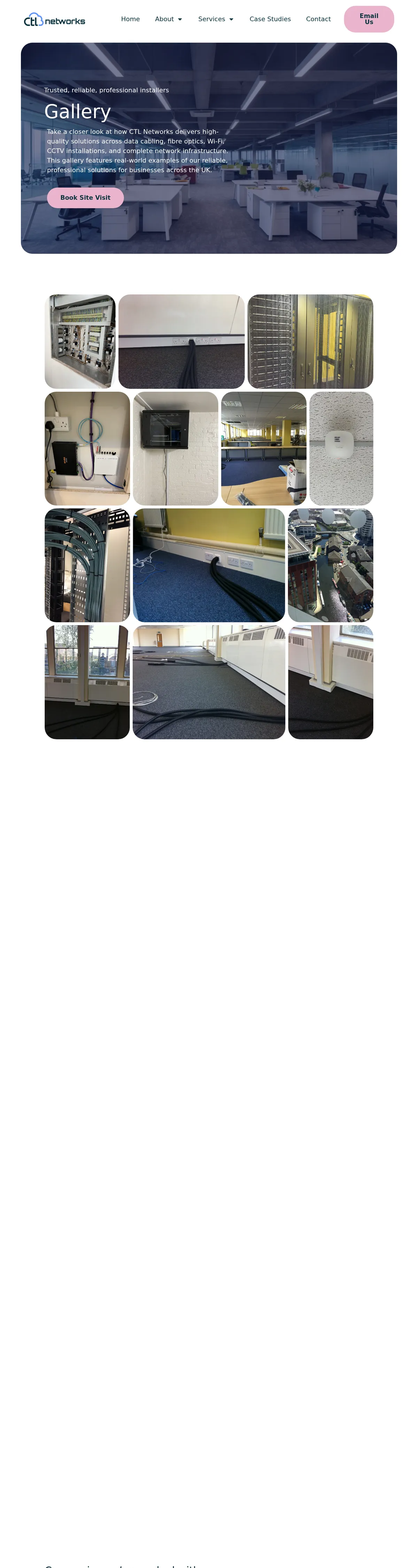CTL Networks - Gallery of Works page
