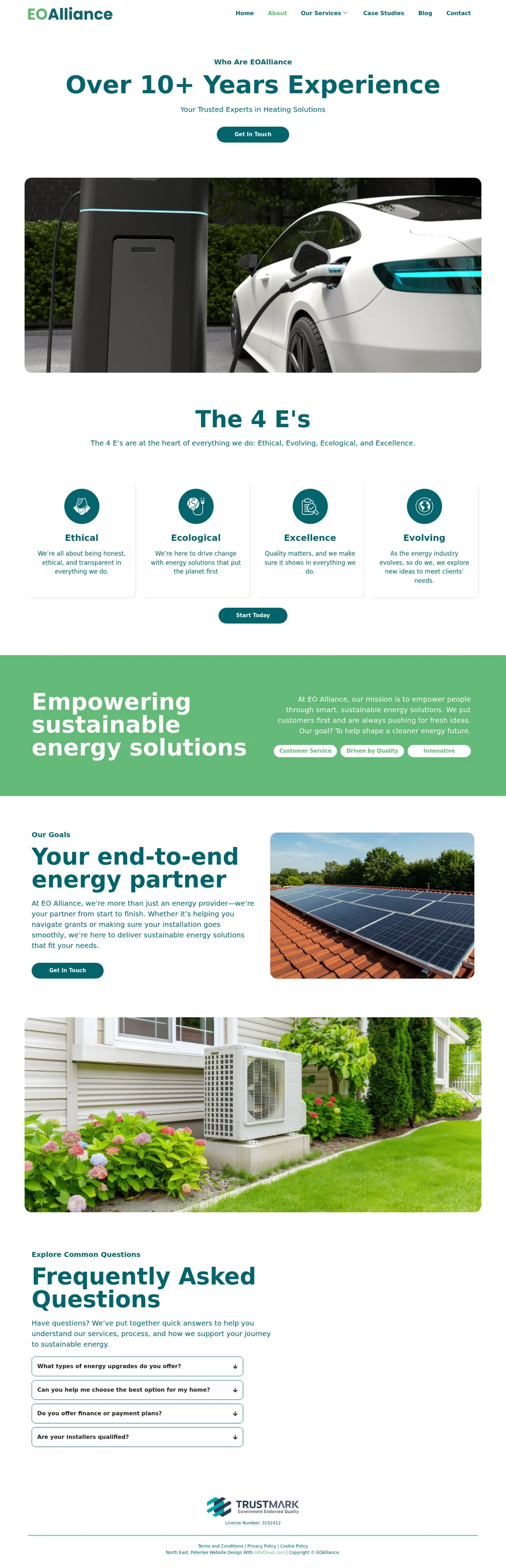 EO Alliance - About page