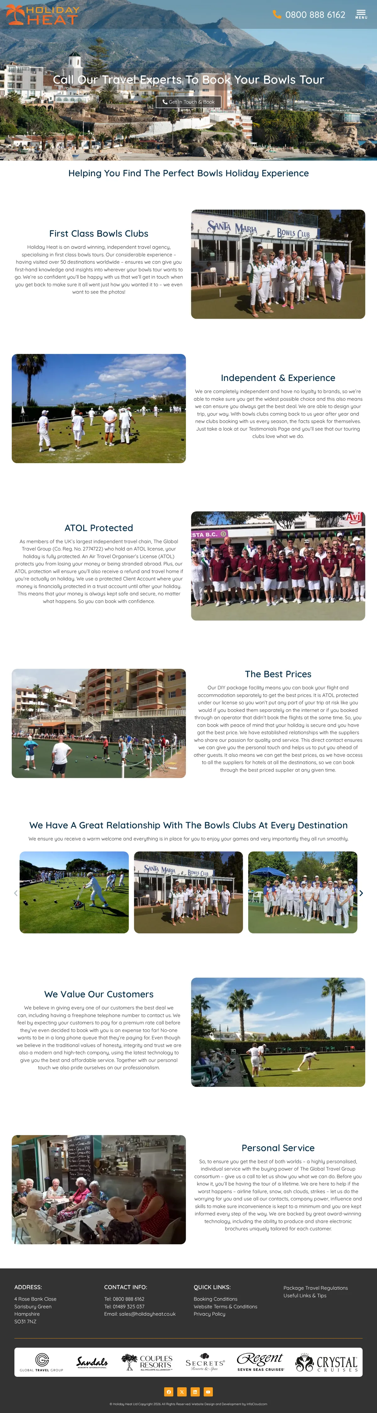 Holiday Heat - About Us page