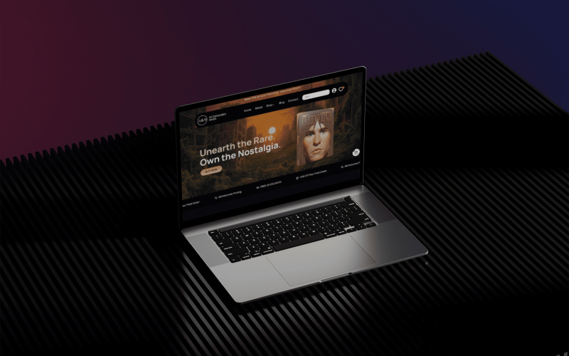 Exclusive Laptop PSD Mockup