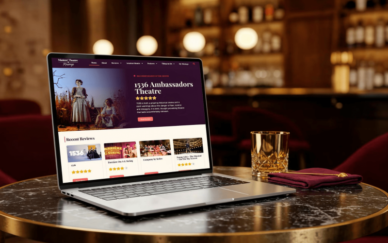 Musical Theatre Musings Web Redesign